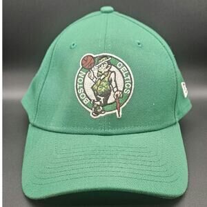 BOSTON CELTICS ball cap- Green- M/L- 39THIRTY‎ EUC NBA New Era
